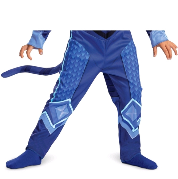 Toddler PJ Masks CATBOY Classic Halloween Costume Jumpsuit with Headpiece - Picture 4 of 9